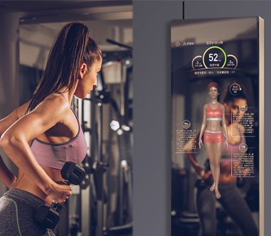 Gương tập luyện xu hướng mới tại nhà