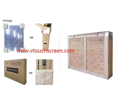 Kiểm tra gói gương thông minh phòng tắm tivi