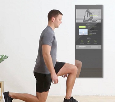 Gương tập luyện thông minh dành cho huấn luyện viên cá nhân của bạn